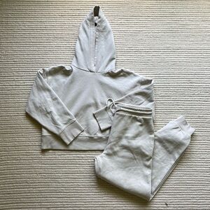Zara tan sweat-set